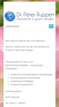 Mobile Screenshot of dr-ruppert-hautarzt.de